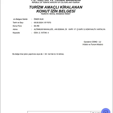 Kuk Lägenhet Antalya